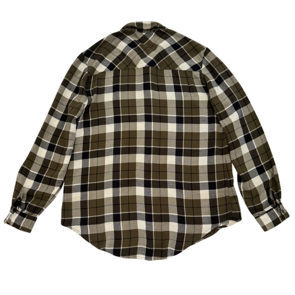Zara Basic Plaid Button-Down Rhinestone Embellish… - image 2
